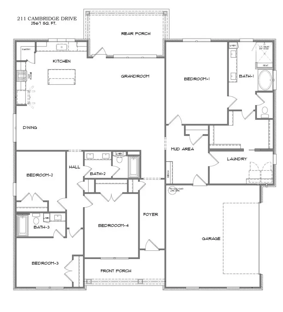 211 Cambridge Dr, Headland, AL 36345 - #2