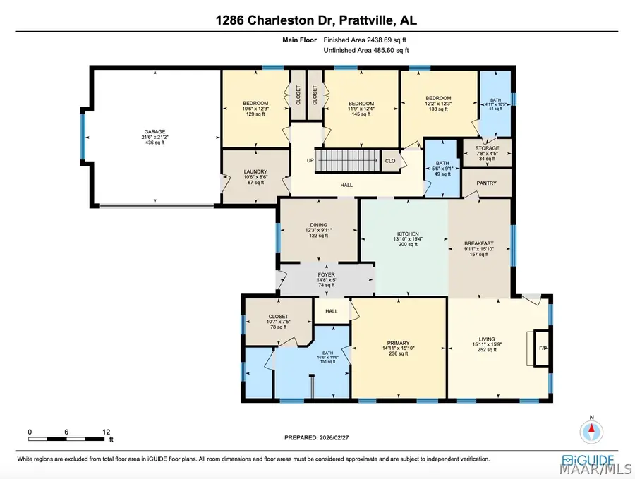 1286 Charleston Drive, Prattville, AL 36066 - #3