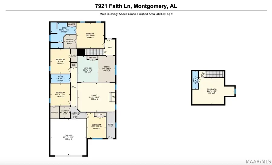 7921 Faith Lane, Montgomery, AL 36117 - #3