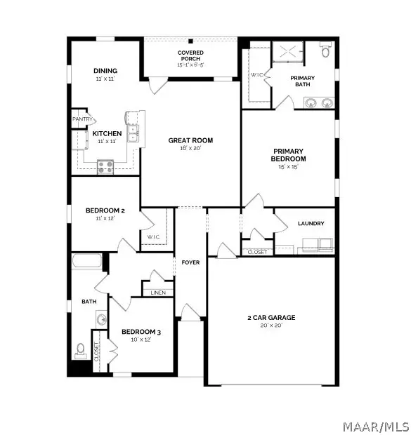 46 Coolidge Drive, Wetumpka, AL 36092 - #2