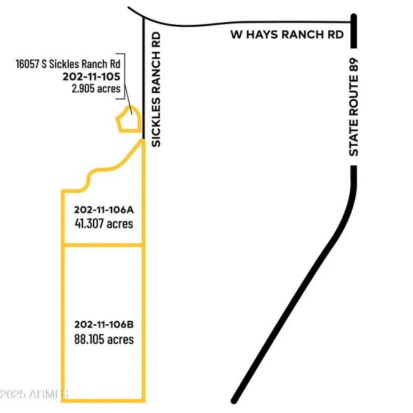 129 ACRES Sickles Ranch Radial, Peeples Valley, AZ 86332