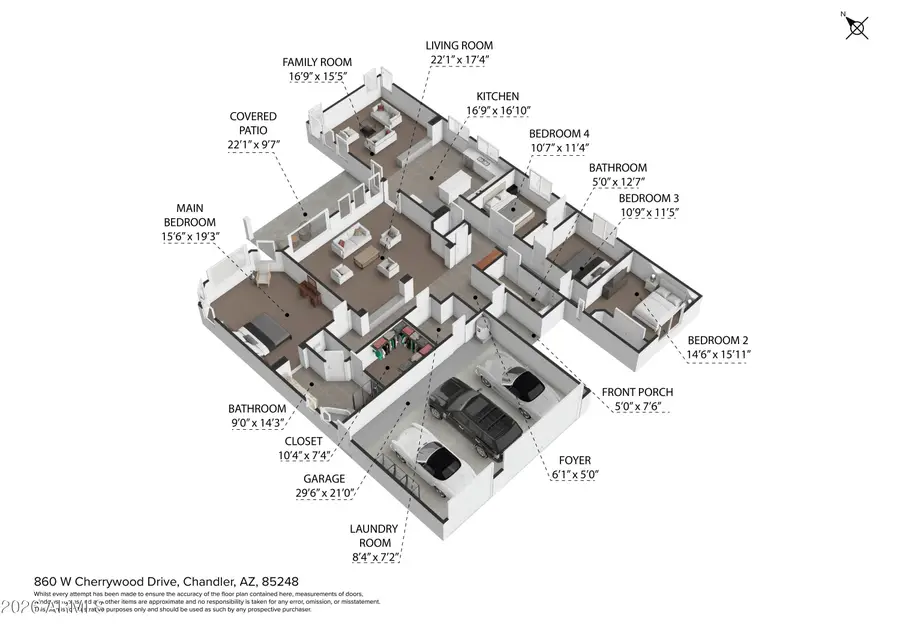 860 W Cherrywood Drive, Chandler, AZ 85248 - #3
