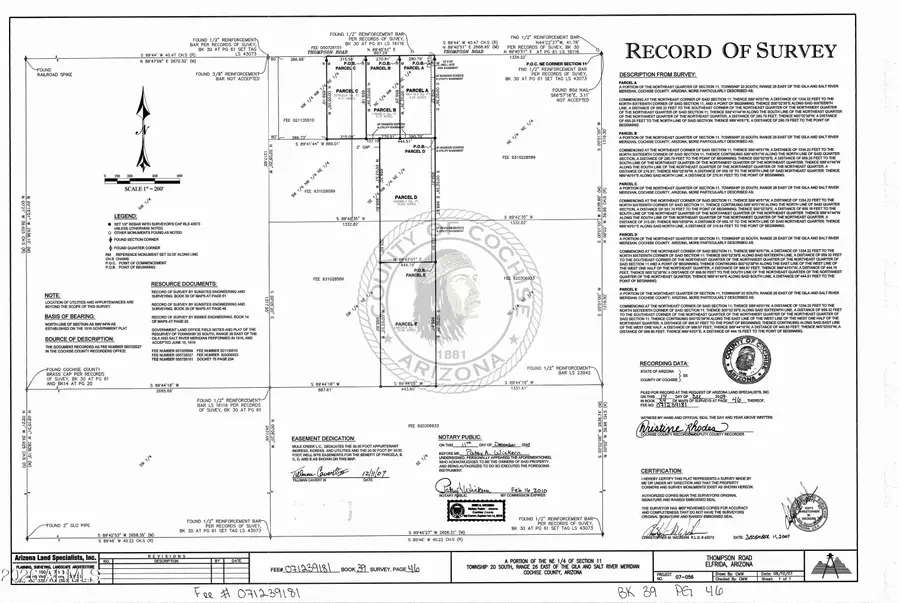 10.07 AC Thompson Road #E, Elfrida, AZ 85610 - #3