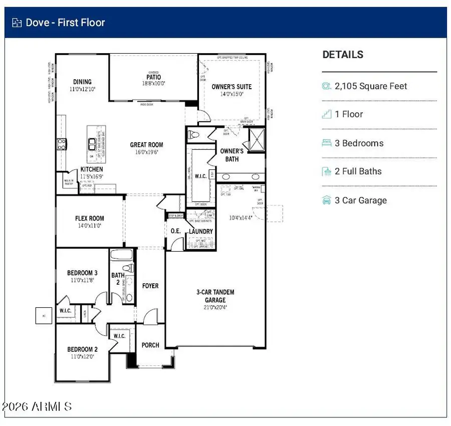 2439 E Dolcetto Drive, San Tan Valley, AZ 85143 - #2