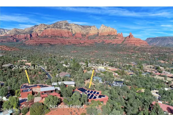 25 & 55 Cibola Drive, Sedona, AZ 86336