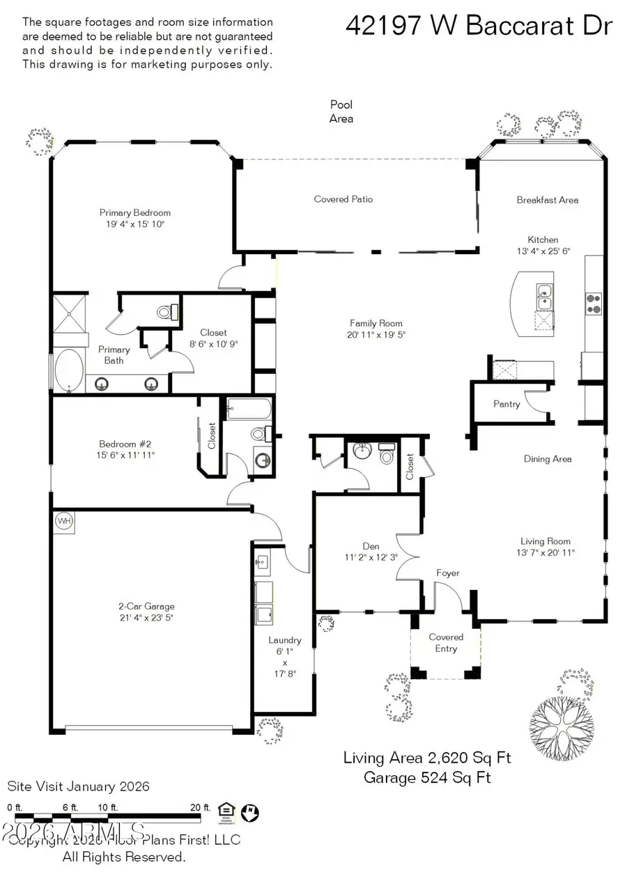 42197 W Baccarat Drive, Maricopa, AZ 85138 - #2