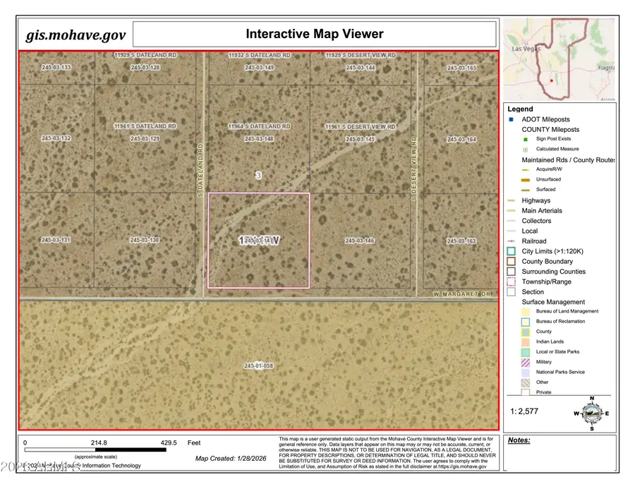 XX Golden Valley Ranchos Unit 7 -- #Lot 9, Yucca, AZ 86438 - #3