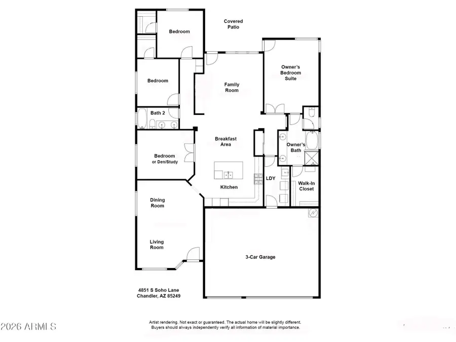 4851 S Soho Lane, Chandler, AZ 85249 - #2