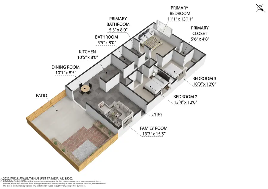 2221 W Farmdale Avenue #17, Mesa, AZ 85202 - #2
