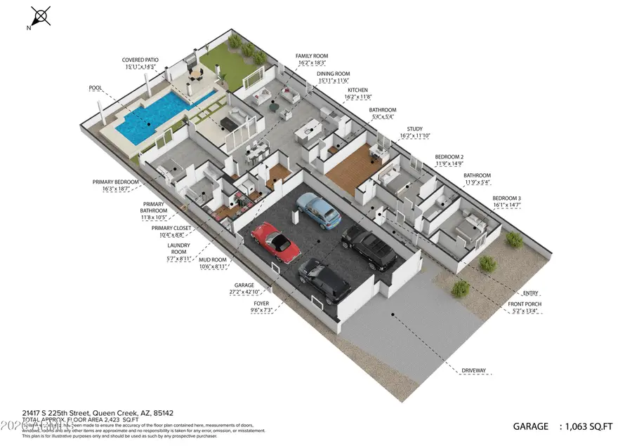 21417 S 225th Street, Queen Creek, AZ 85142 - #2