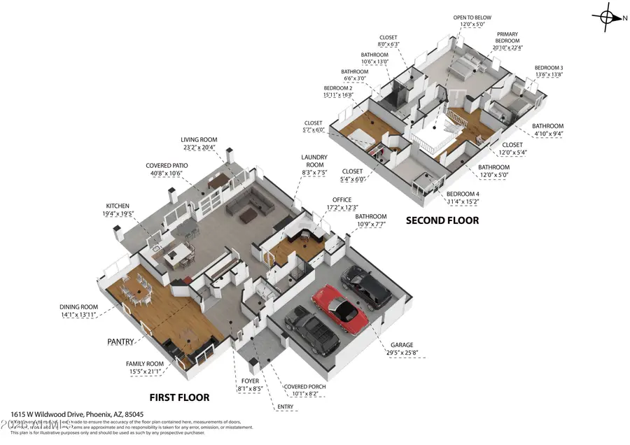 1615 W Wildwood Drive, Phoenix, AZ 85045 - #3