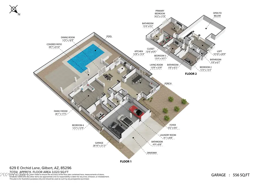 629 E Orchid Lane, Gilbert, AZ 85296 - #2