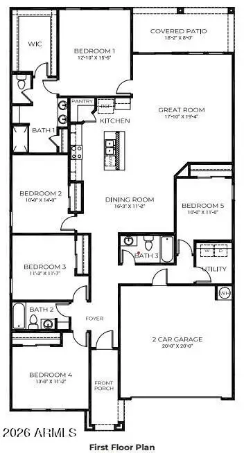 5854 E Rosina Dell Place, San Tan Valley, AZ 85140 - #3