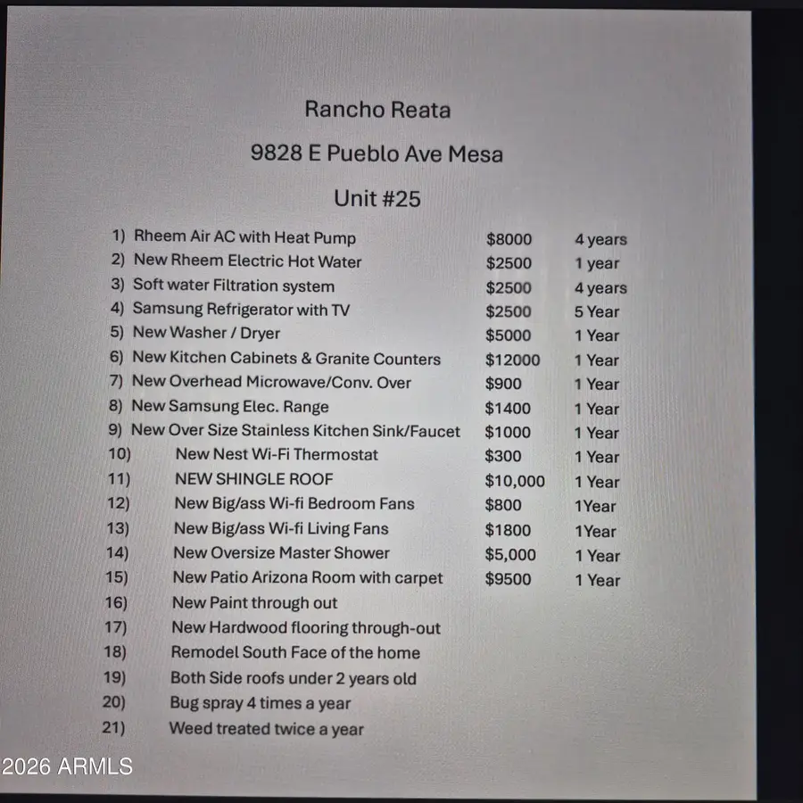 9828 E Pueblo Avenue #25, Mesa, AZ 85208 - #2