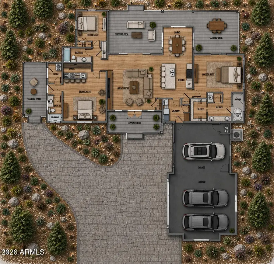 1260 S Lakeside Trail, Show Low, AZ 85901 - #2