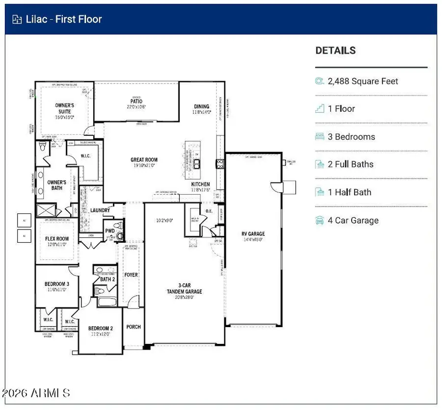 1439 S 183rd Drive, Goodyear, AZ 85338 - #2