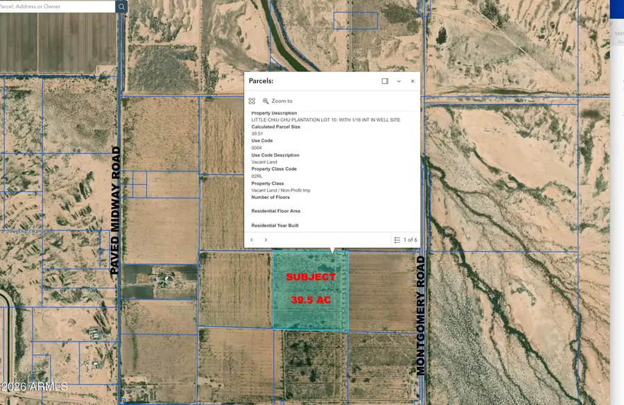 39.5 Acres Montgomery (no Address) Road #10, Casa Grande, AZ 85193 - #2