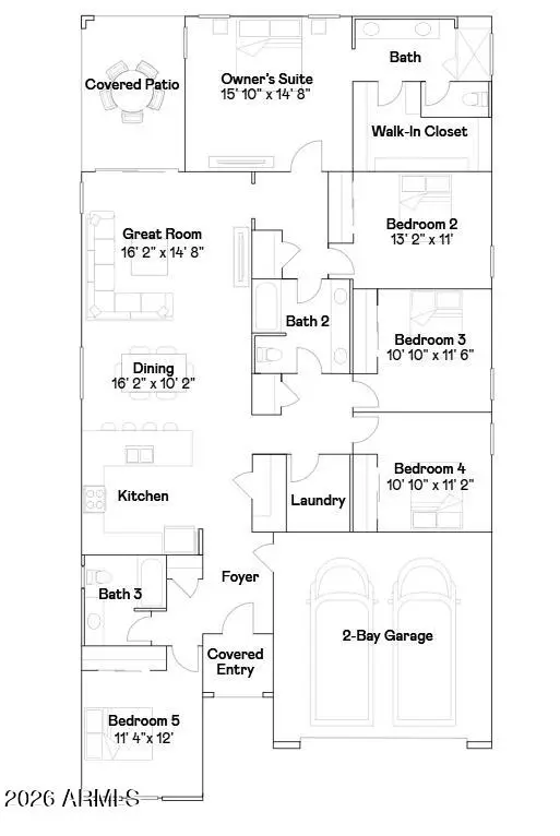 19139 W Marissa Drive, Litchfield Park, AZ 85340 - #2
