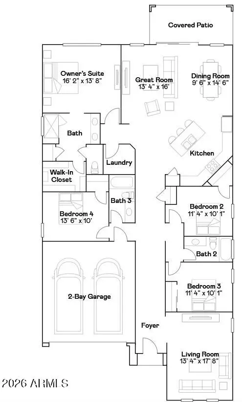 18807 W Goldenrod Street, Goodyear, AZ 85338 - #2