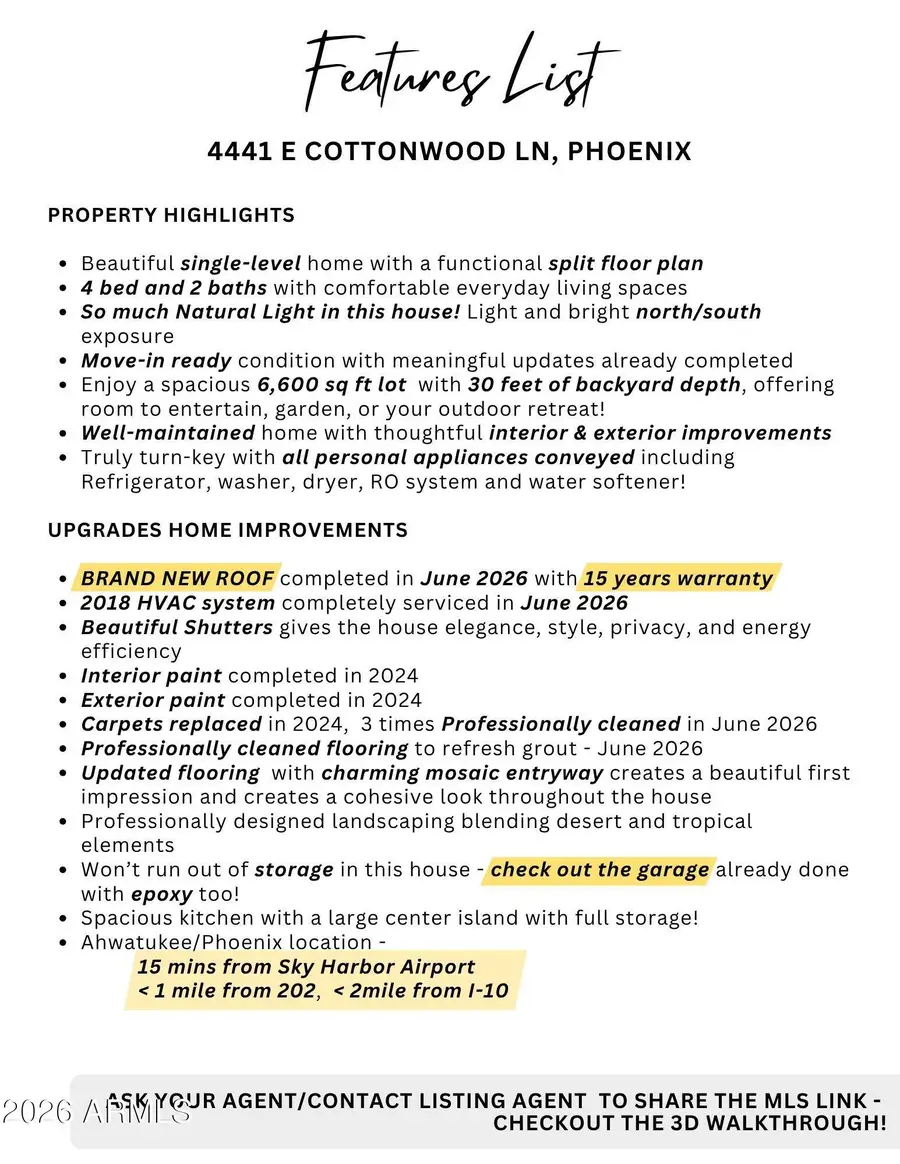 4441 E Cottonwood Lane, Phoenix, AZ 85048 - #2