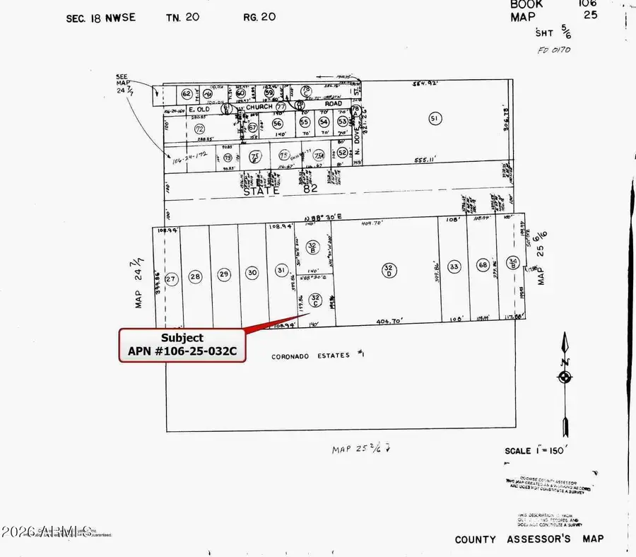 APN 106-25-032 -- #32C, Huachuca City, AZ 85616 - #3