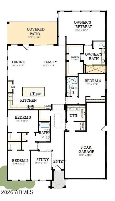 2896 E Cold Press Drive, San Tan Valley, AZ 85140 - #2
