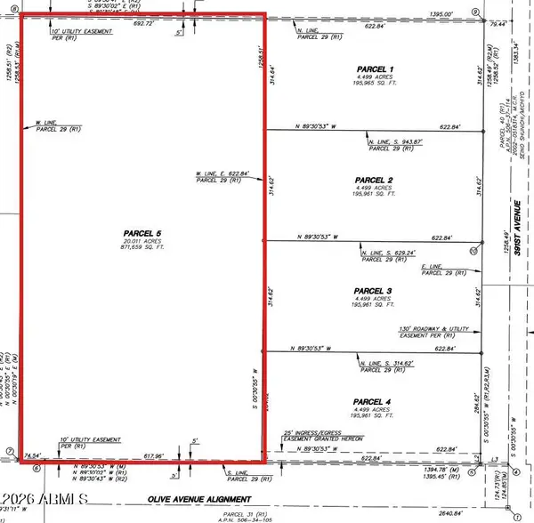 391XX W Olive Avenue #Parcel 5, Tonopah, AZ 85354