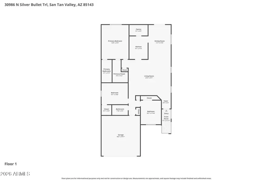 30986 N Silver Bullet Trail, San Tan Valley, AZ 85143 - #2