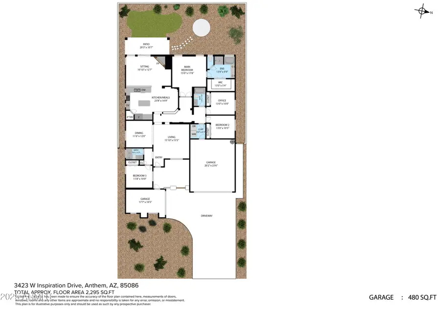 3423 W Inspiration Drive, Phoenix, AZ 85086 - #3