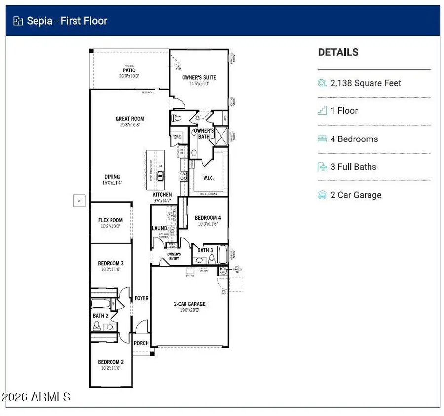 3748 S 240th Drive, Buckeye, AZ 85326 - #2