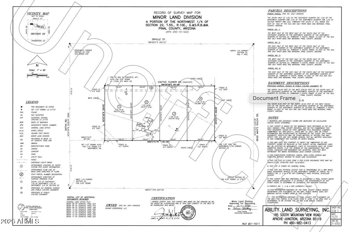 0 E Cactus Flower Drive #C and D, Florence, AZ 85132 - #1