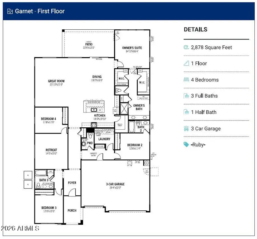 17416 W Saguaro Vista Drive, Surprise, AZ 85387 - #2
