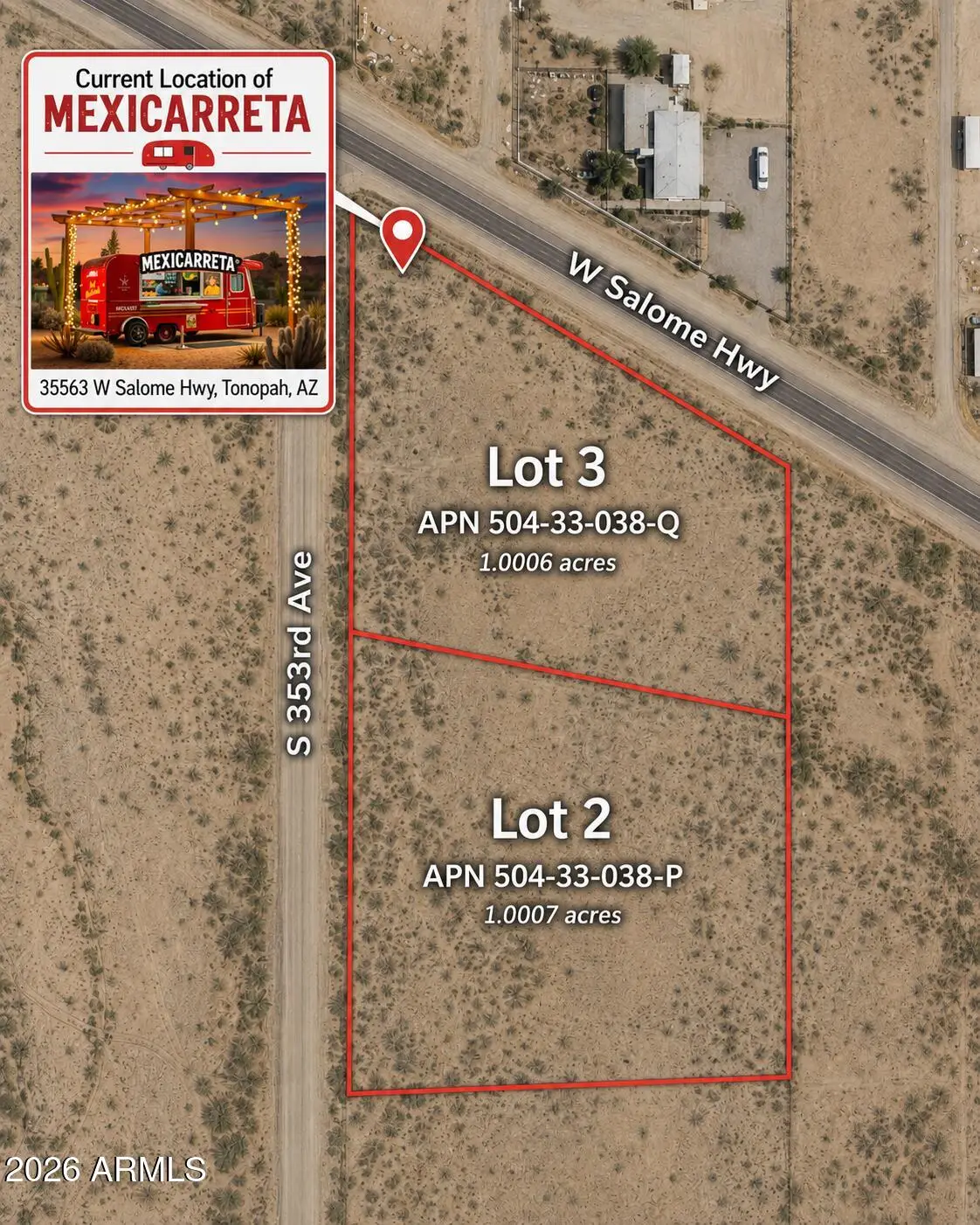3556X W Salome Highway #'_', Tonopah, AZ 85354 - #1