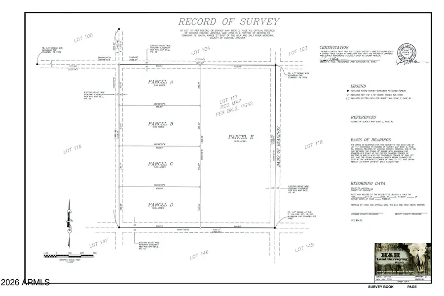 5 Acres N Morgan Road #D, Pearce, AZ 85625 - #2