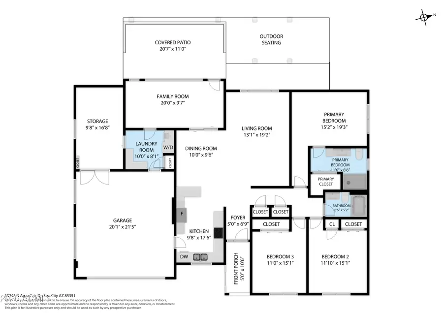 15246 N Agua Fria Drive, Sun City, AZ 85351 - #3