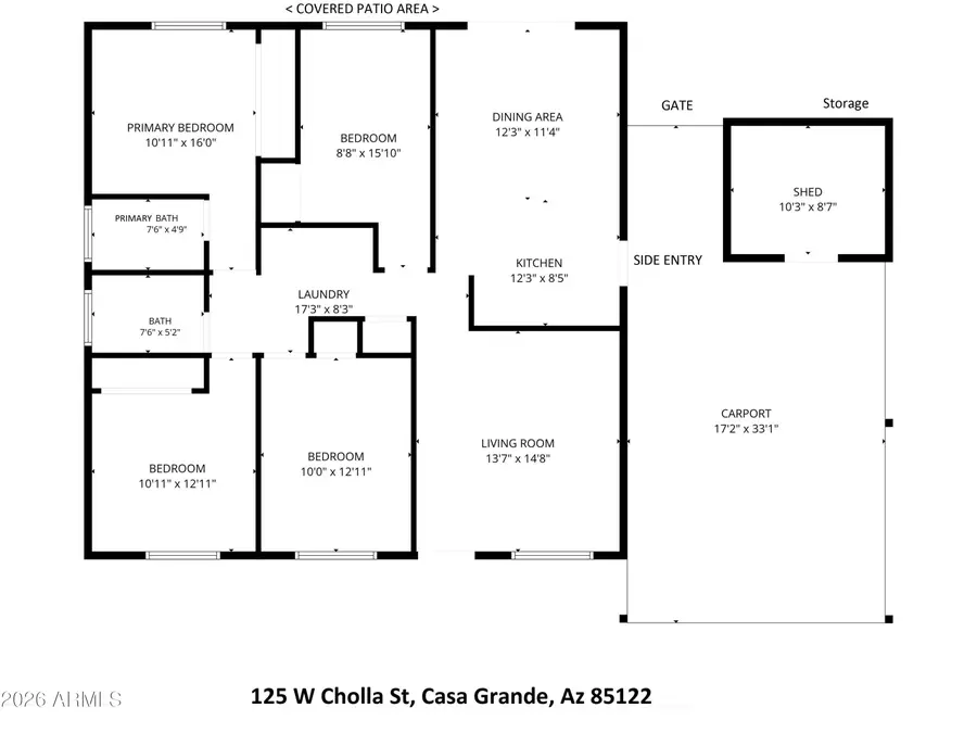 125 W Cholla Street, Casa Grande, AZ 85122 - #2
