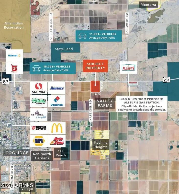 00000 N Nafziger Road, Coolidge, AZ 85128 - #1