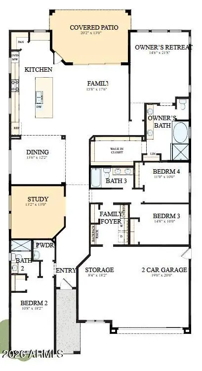 4371 N 218th Drive, Buckeye, AZ 85396 - #2