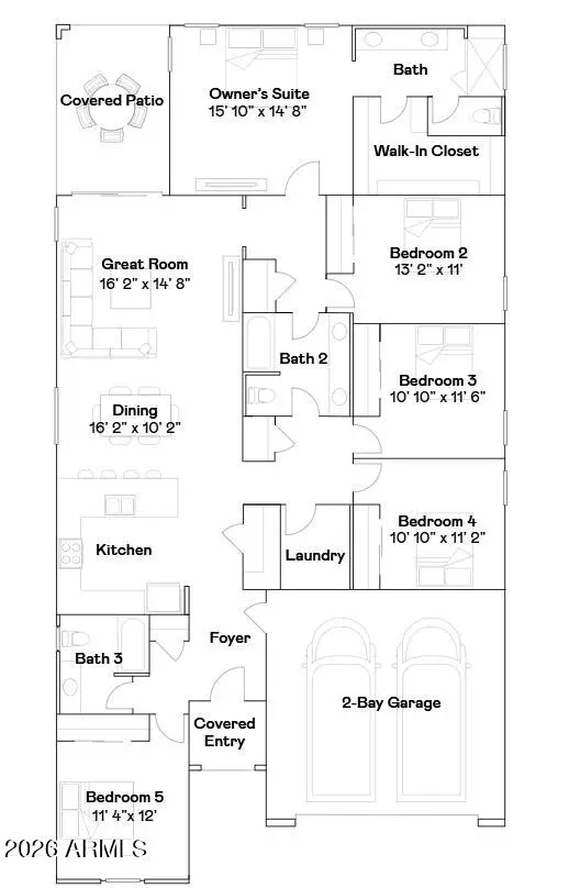 36450 W Oliveto Avenue, Maricopa, AZ 85138 - #2
