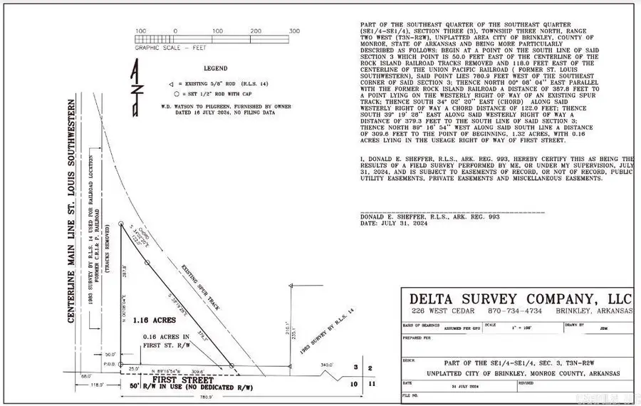 E 1st St Next To Rr, Brinkley, AR 72021 - Image #2