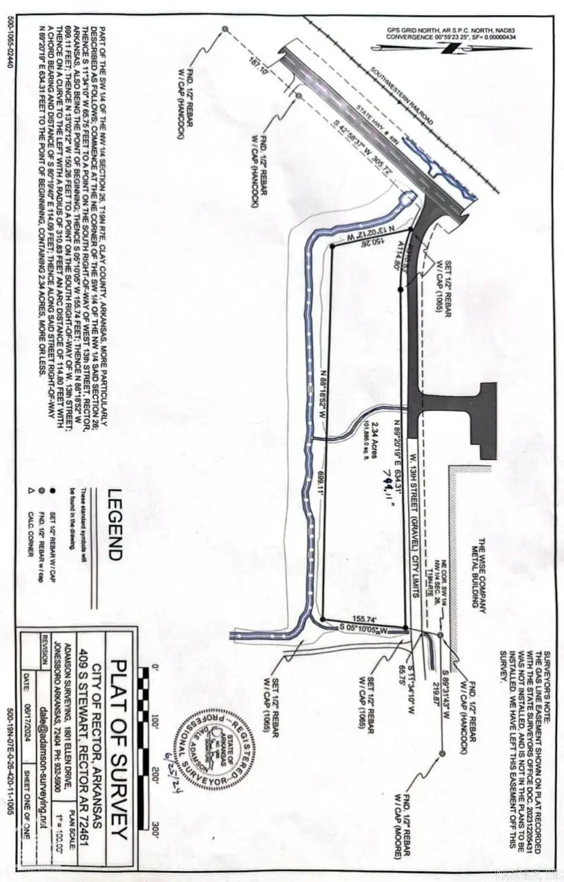 2.34 acres 13th Street Street, Rector, AR 72461 - Image #3