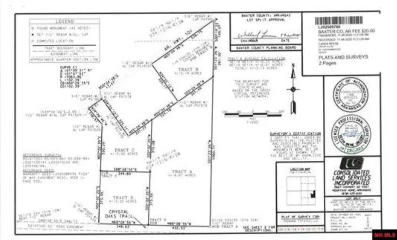 Tract D Crystal Oaks Trail, Gamaliel, AR 72537 - Image #3