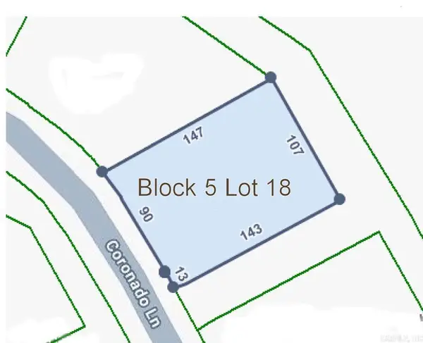 Lot 18 Coronado Lane, Hot Springs Village, AR 71901