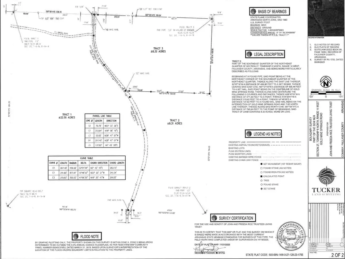 Tract 3 Goldmine Springs Road, Conway, AR 72032 - Image #1