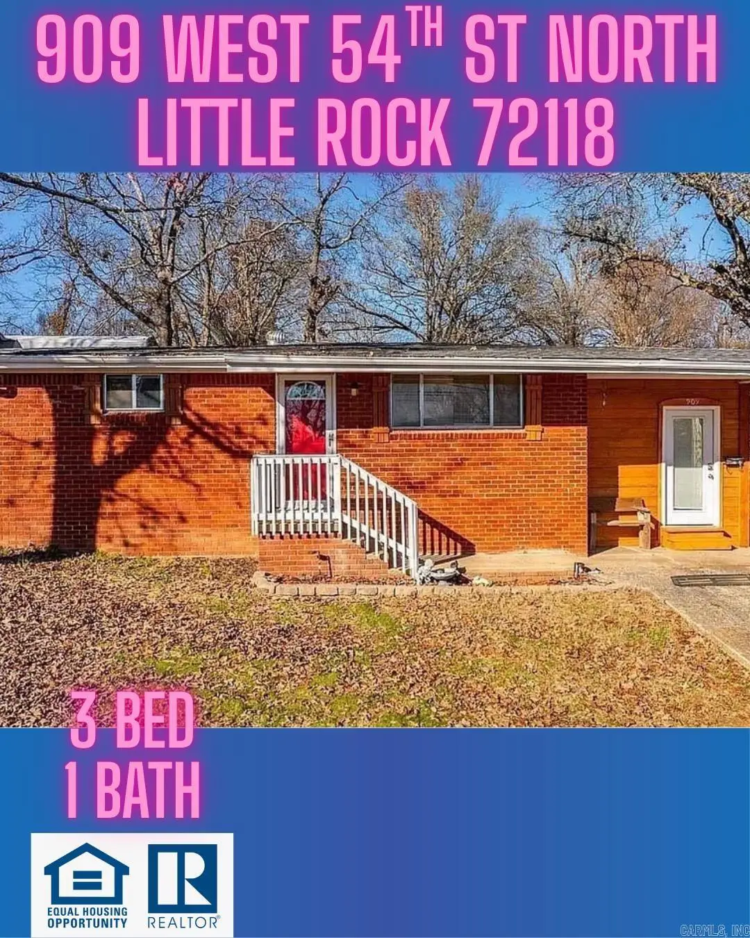 909 W 54th Street, North Little Rock, AR 72118 - #1