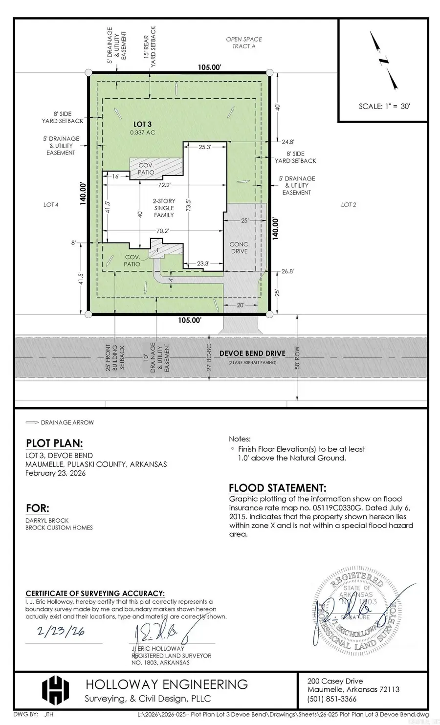 319 Devoe Bend Drive, Maumelle, AR 72113 - #2
