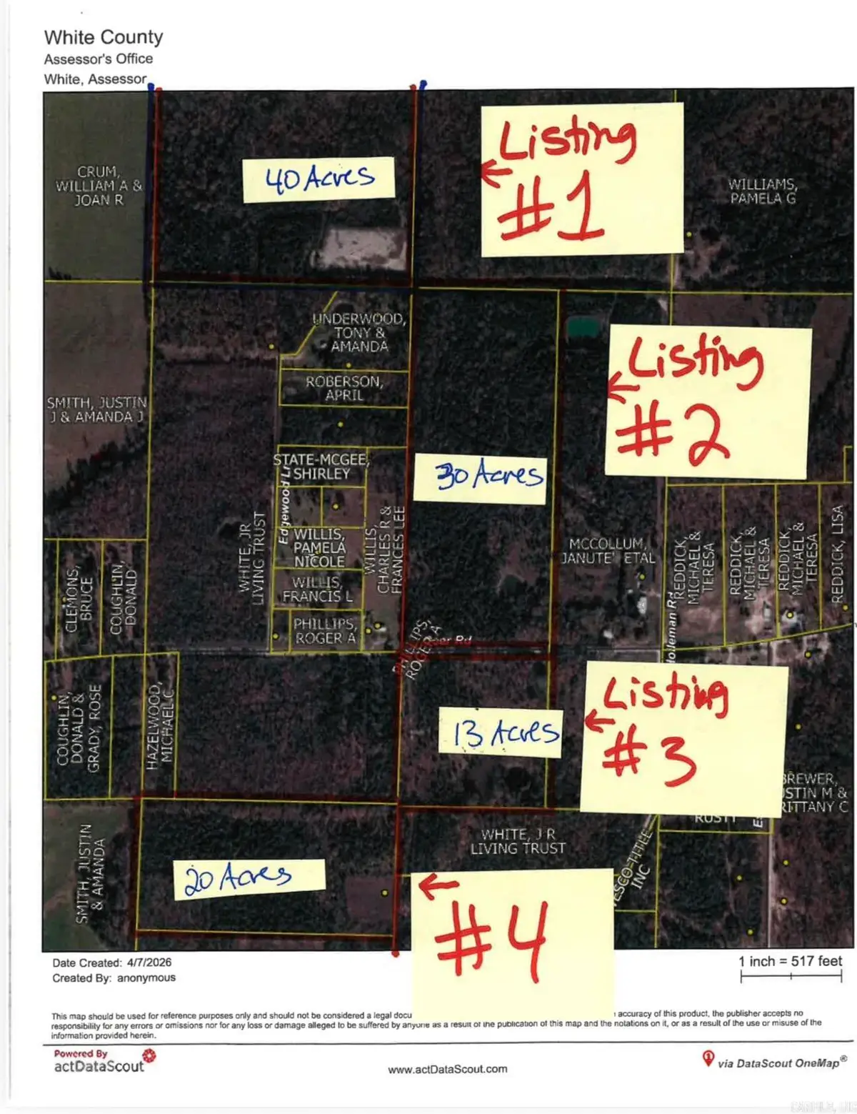 Deer Road, Rose Bud, AR 72137 - #1