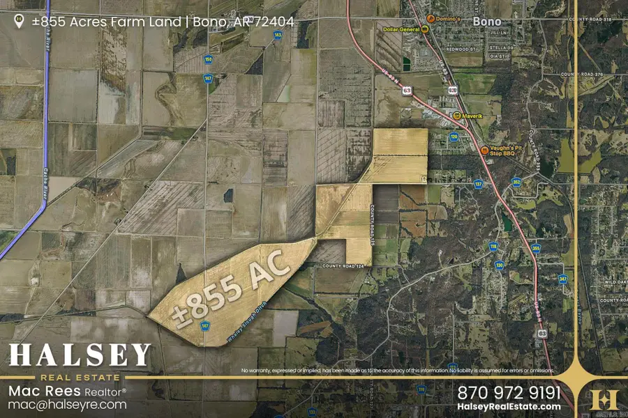 855 Acres In Bono, Ar, Bono, AR 72416 - #3