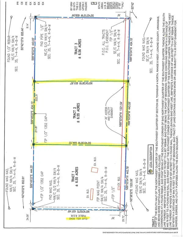 0000 Clay Hill Tract 2 Road, Austin, AR 72007