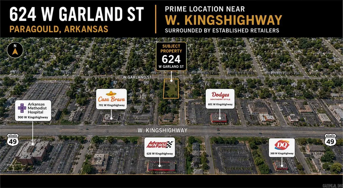 624 W Garland Street, Paragould, AR 72450 - #1